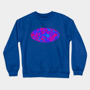 Cosmic Background Pointilist Crewneck Sweatshirt